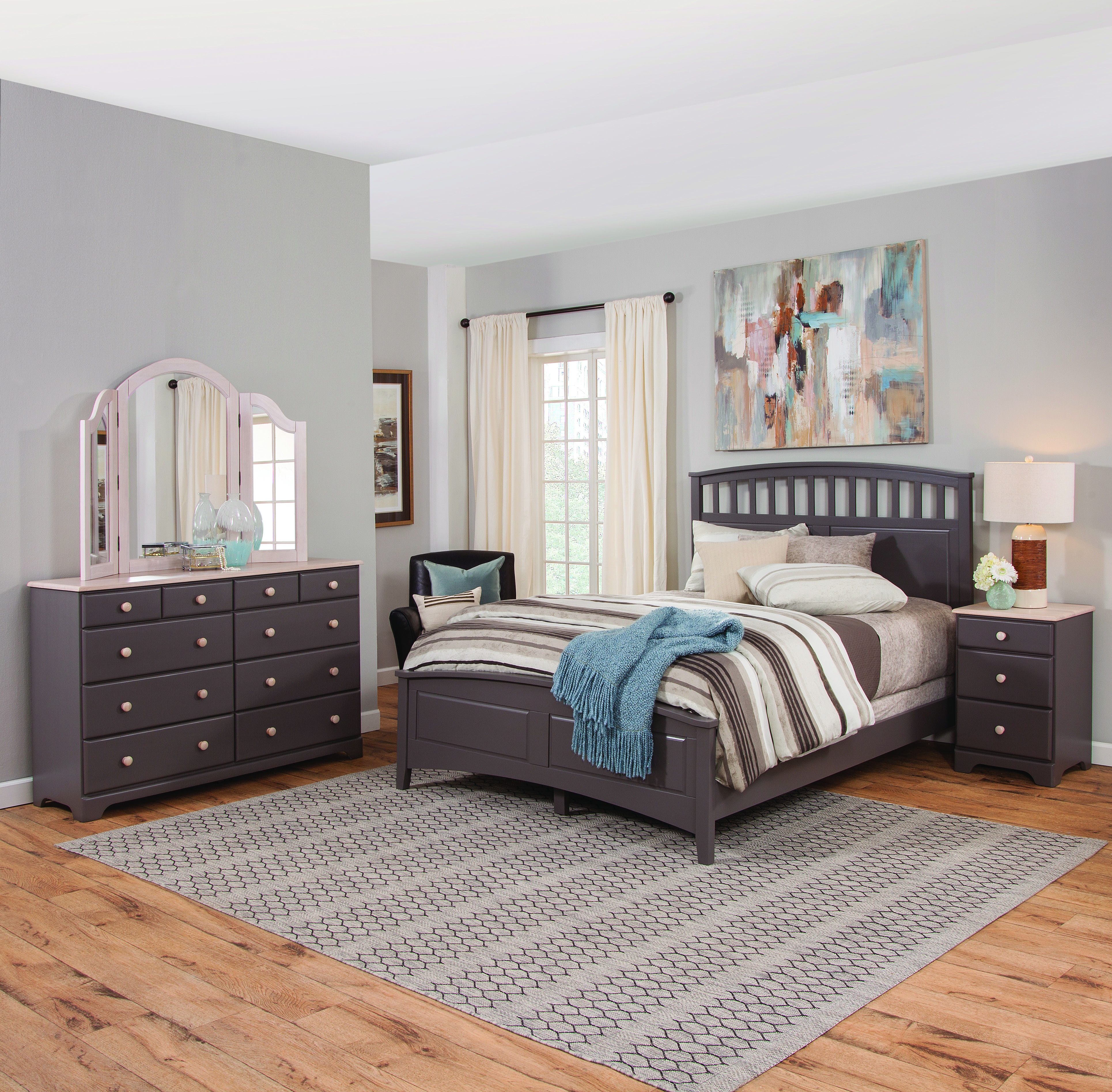 John Thomas Bedroom Jamestown 10Drawer Dresser BD5010 Seaside